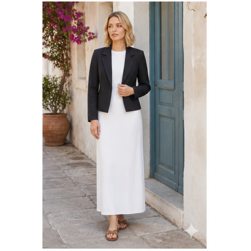 Black short blazer Tsniout - product photo 3