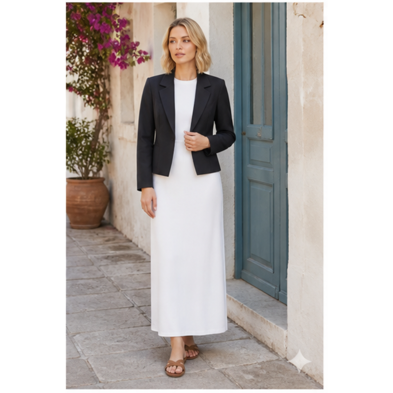 Black short blazer Tsniout - product photo 6